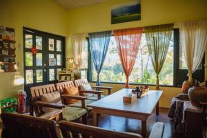 Ruang duduk di Lowkey B&B 低調民宿