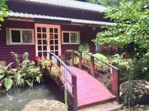 Un jardín fuera de Xianshan Homestay