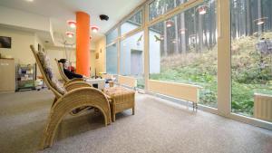 Posezení v ubytování Spa & Wellness Hotel St. Moritz
