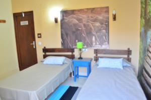 Postel nebo postele na pokoji v ubytování Residencia Santiago Mallorca