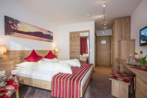 Voodi või voodid majutusasutuse Hotel Wildauerhof toas