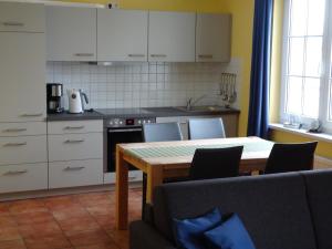 Küche/Küchenzeile in der Unterkunft Villa Sanddorn