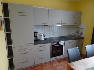 Küche/Küchenzeile in der Unterkunft Villa Sanddorn