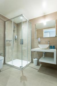 Un baño de Auberge des Grands Bois