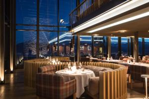 Restaurace v ubytování Crans Ambassador