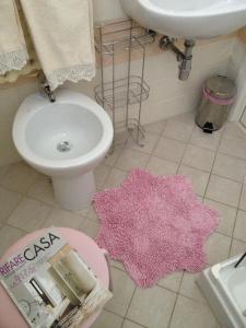 Koupelna v ubytování Sa Chessa B&B