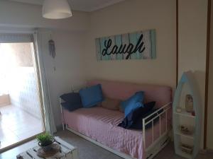 Katil atau katil-katil dalam bilik di Apartamento Santa Pola