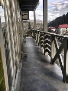 Balkón nebo terasa v ubytování Hygge