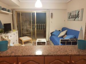 Ruang duduk di Apartamento Santa Pola +15 gambar