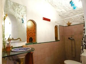 Kúpeľňa v ubytovaní La Constanza Casa Cueva