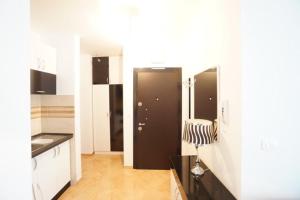 Kuchyň nebo kuchyňský kout v ubytování Anja Apartment