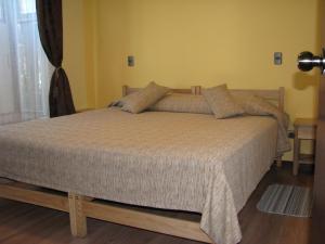a bedroom with a large bed in a room at Portal Austral in Puerto Montt