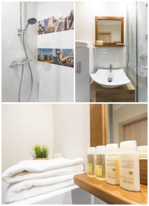A bathroom at Sea You Apartments- Malczewskiego