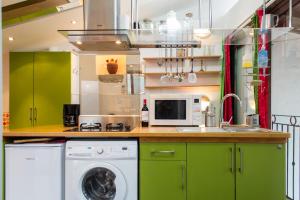 Cucina o angolo cottura di Studio avec vue panoramique