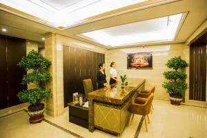 Fuajee või vastuvõtt majutusasutuses Dunhuang Season Boutique Hotel