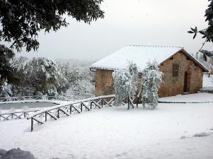 Agriturismo Il Caggio v zimě