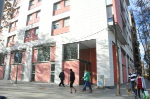 Budova, kde se studentské koleje nachází