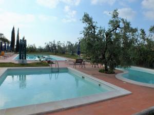 Bazén v ubytovaní Agriturismo San Martino alebo v jeho blízkosti