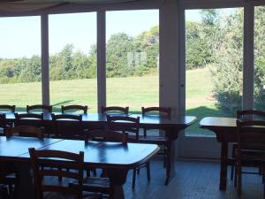 Reštaurácia alebo iné gastronomické zariadenie v ubytovaní Agriturismo San Martino