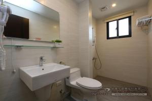 Koupelna v ubytování Qing Xin Ju Homestay