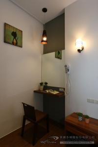 Kuchyň nebo kuchyňský kout v ubytování Qing Xin Ju Homestay