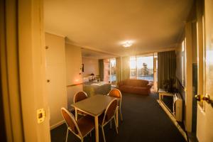 Posezení v ubytování Parklane Motel
