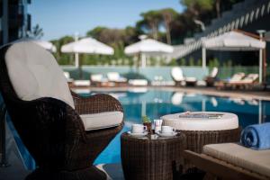 The swimming pool at or close to Somerset Maslak Istanbul