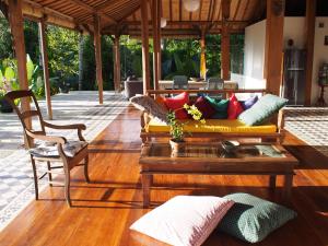 Posezení v ubytování Villa Loti