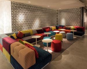 Zona d'estar a Jaz in the City Stuttgart