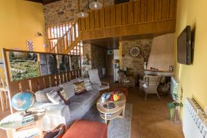 Posezení v ubytování Hotel Rural El Tejar de Miro