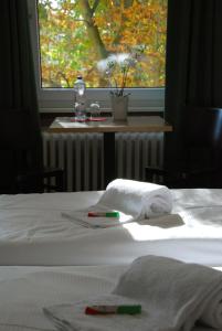Cama ou camas em um quarto em Grand Hostel Berlin Classic