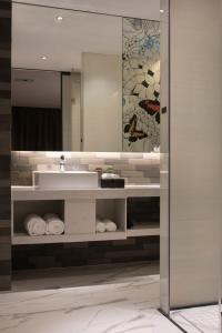 Koupelna v ubytování Paco Hotel Dongpu Guanghzou -Free Shuttle Bus for Canton Fair