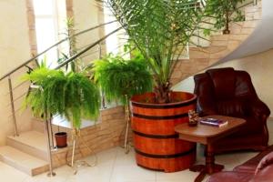 Istumisnurk majutusasutuses Edem Hotel