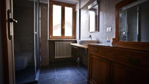 Koupelna v ubytování Casa della Vittoria