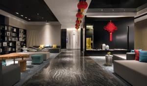 Posezení v ubytování Paco Hotel Dongpu Guanghzou -Free Shuttle Bus for Canton Fair