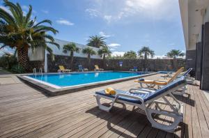 Bazén v ubytování Antillia Hotel nebo v jeho okolí