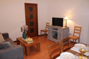 TV a/nebo společenská místnost v ubytování Apartamentos Balcón de la Vega