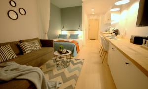 Kuchyňa alebo kuchynka v ubytovaní IRS ROYAL APARTMENTS Apartamenty IRS Cztery Oceany