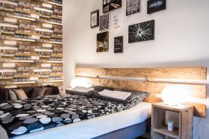 Posteľ alebo postele v izbe v ubytovaní 3 room apartment in the beautiful street