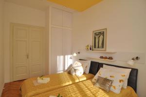 Posteľ alebo postele v izbe v ubytovaní Apartment Barbara Centrum + 27 fotografií