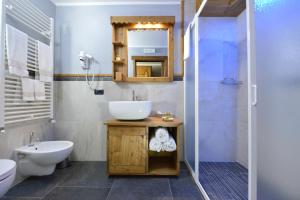 Koupelna v ubytování Mollino Rooms