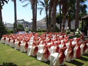 Jardín al aire libre en Hotel Envia Almería Spa & Golf