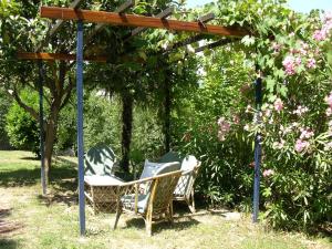 Ein Garten an der Unterkunft Apartments Panoramic