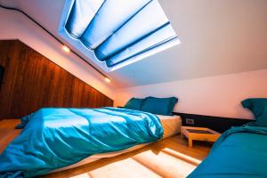 Postel nebo postele na pokoji v ubytování Pathway Inn