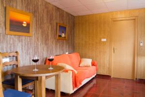 Posedenie v ubytovaní Vivienda Rural Alba