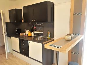 Kuchyň nebo kuchyňský kout v ubytování GreatStay Saarbrücken