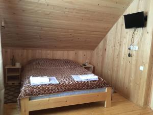 Postel nebo postele na pokoji v ubytování Cottage Marko