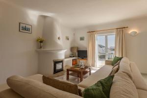 Χώρος καθιστικού στο Casa Tulipa
