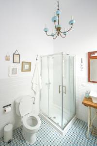 Koupelna v ubytování Aminta Home
