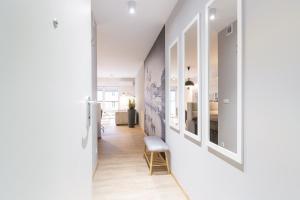 Posteľ alebo postele v izbe v ubytovaní Venezia Apartment